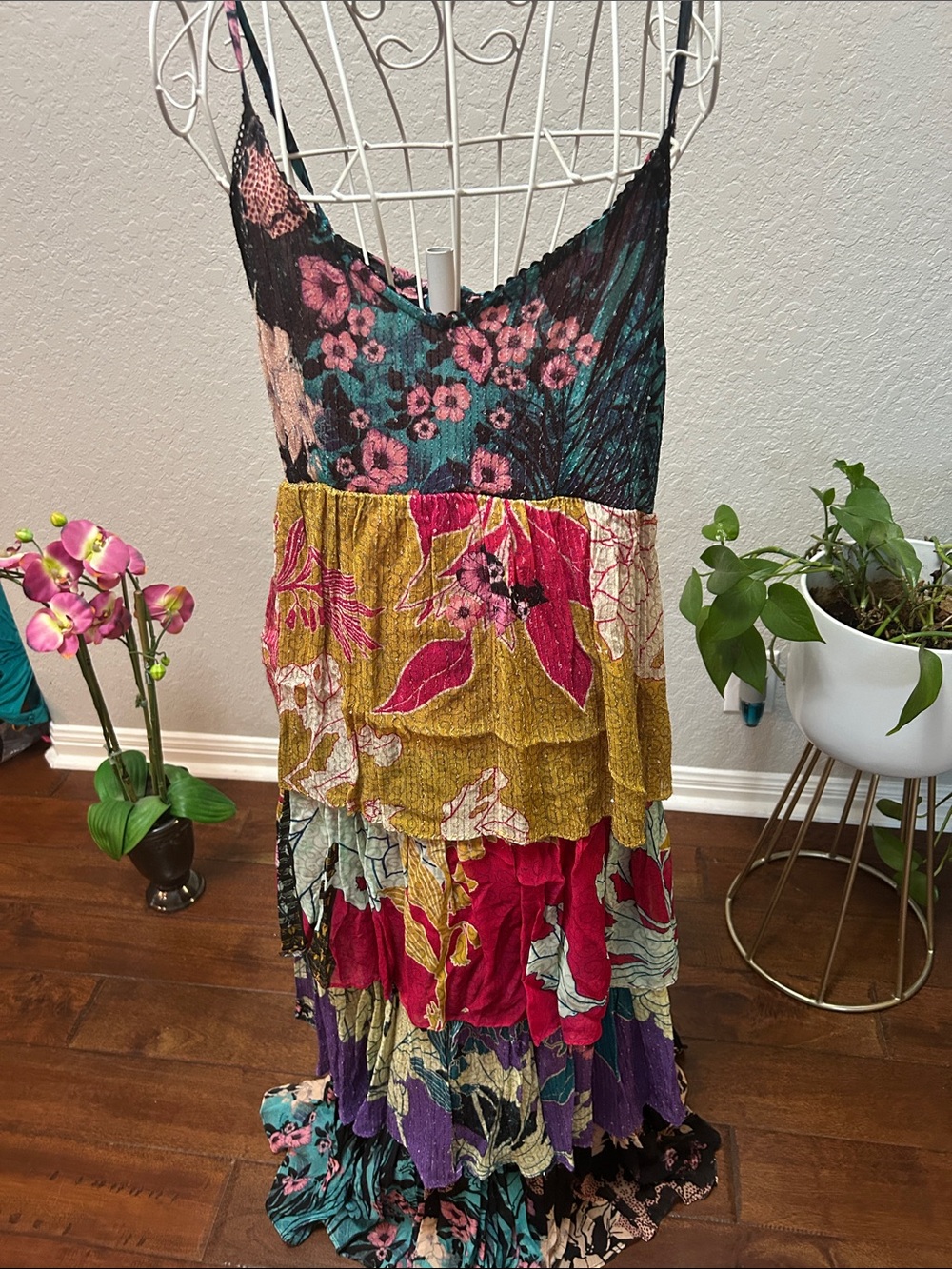 Multicolor Tiered Floral Maxi Dress
NWT by Antropolgie Size 6